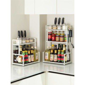 廚房調料置物架筷子刀架臺面多功能調味廚具用品多層收納架子家用