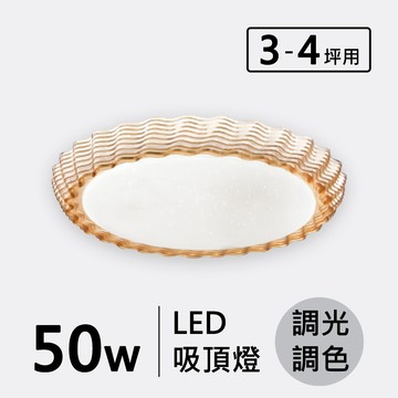LED 50W (遙控)造型吸頂燈 F17-19-3246B