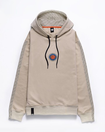 AM寬版棉質長袖帽TEE