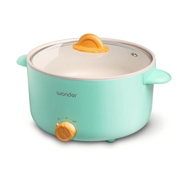 【Wonder】 3L麥飯石不沾黏電火鍋 WH-K58