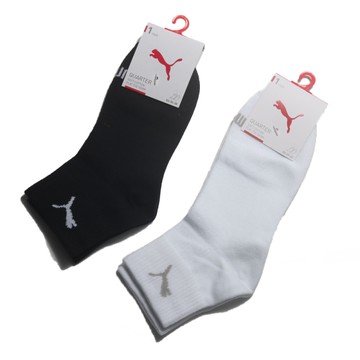 PUMA 襪子 NOS 短襪 黑 白 跳豹 踝襪 男女 BB147501 BB147502