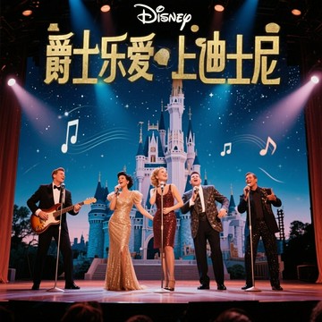爵士愛上迪士尼 | 全明星演繹 DISNEY經典動畫歌曲插曲音樂CD碟片