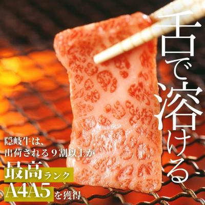 ふるさと納税 海士町 牛肉 お肉 A5 A4 黒毛和牛 隠岐牛 サーロインステーキ 400g