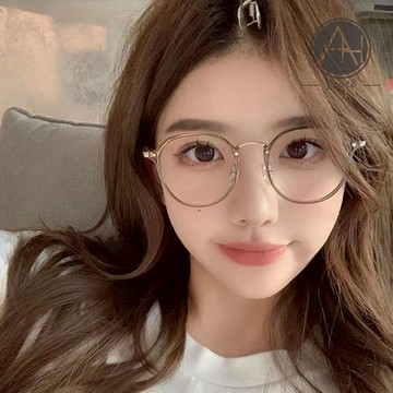 🔥近視眼鏡🔥 款式9532 眼鏡 小紅書韓系同款TR90超輕眼鏡框近視鏡 素顏顯臉小防藍光近視眼鏡 可配度數 安視眼鏡