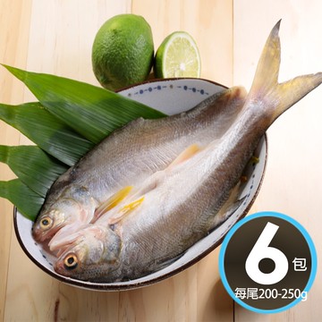 【華得水產】日式午仔魚一夜干6尾(200-250g/尾)