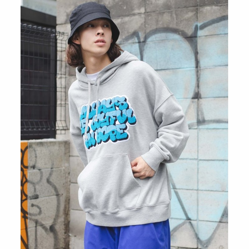 ウィゴー ヘビーウエイト グラフィティプルパーカー メンズ 杢 グレー M Wego 通販 Lineポイント最大1 0 Get Lineショッピング
