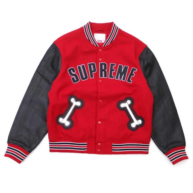 シュプリーム SUPREME Bone Varsity Jacket バーシティージャケット 