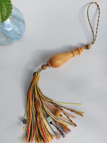 【寶瓶安吊飾】台灣檜木/居家/車內/木質紓壓/保平安