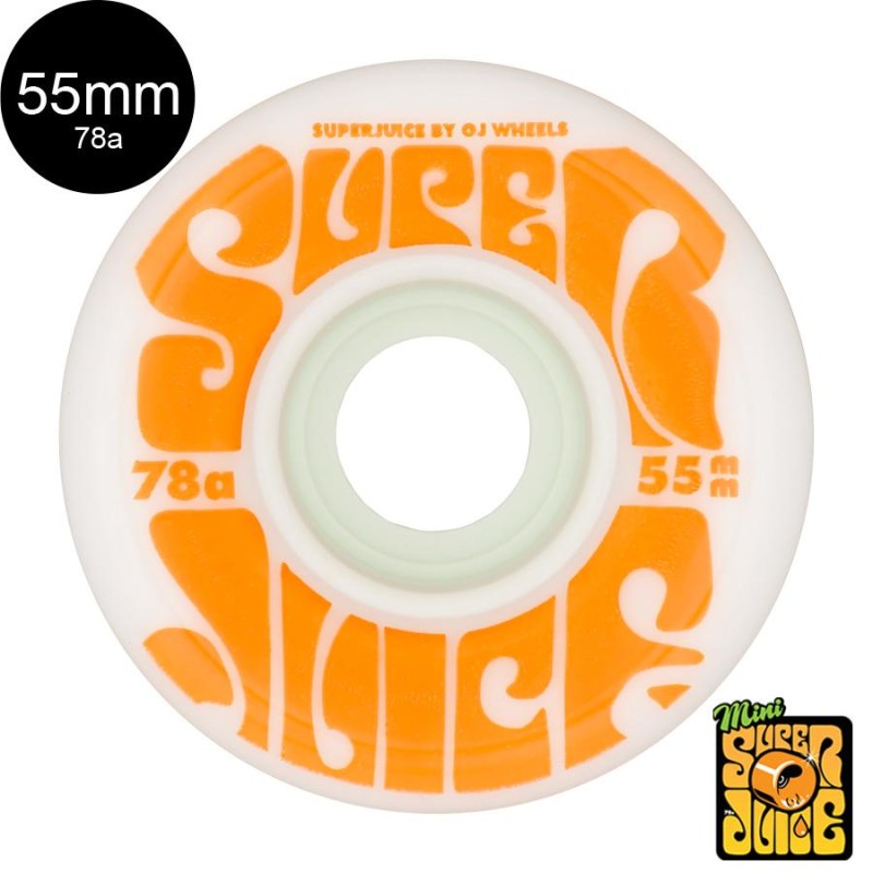 OJ WHEELS オージェイウィール 55mm MINI SUPER JUICE 78A WHEELS