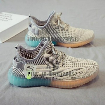 休閒鞋運動帆布潮鞋男款網面網鞋潮流椰子男鞋百搭休閑板鞋【雲木雜貨】