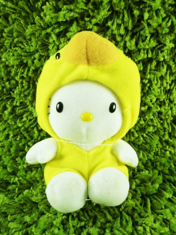 【震撼精品百貨】Hello Kitty 凱蒂貓 變裝絨毛娃娃-小鴨 震撼日式精品百貨