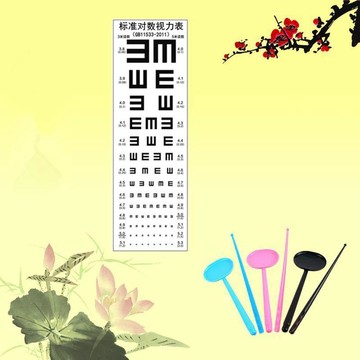 臺灣出🚚新國標 視力表 掛圖 標準 新舊E字表 加厚 不反光 兒童測視力表 家用630