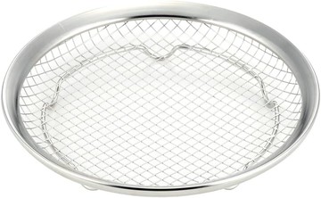 【毓秀堂】下村企販 不鏽鋼 圓形油切網(小)