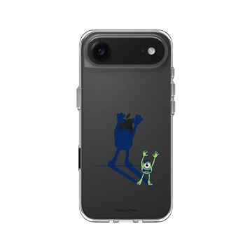 iPhone Air Clear Case（相機按鈕） 透明 - 迪士尼-皮克斯 PIXAR - Ahhhh! 大眼仔