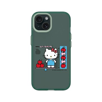 iPhone 15 Clear 憂墨綠 - 三麗鷗-Hello Kitty - 身高體重