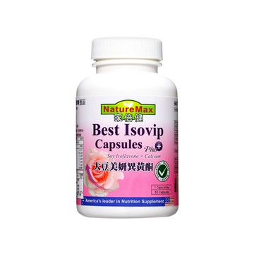 NatureMax 家倍健 大豆異黃酮膠囊 Soy Isoflavone + Calcium  0.71g  30顆  1罐