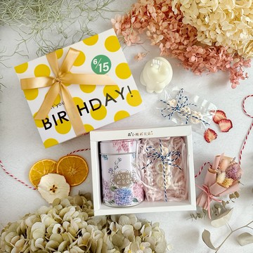 LINE禮物獨家 [收禮人自選]  摩羯座生日快樂【森小姐的茶店】果實茶+日本製手工貓掌砂糖禮盒