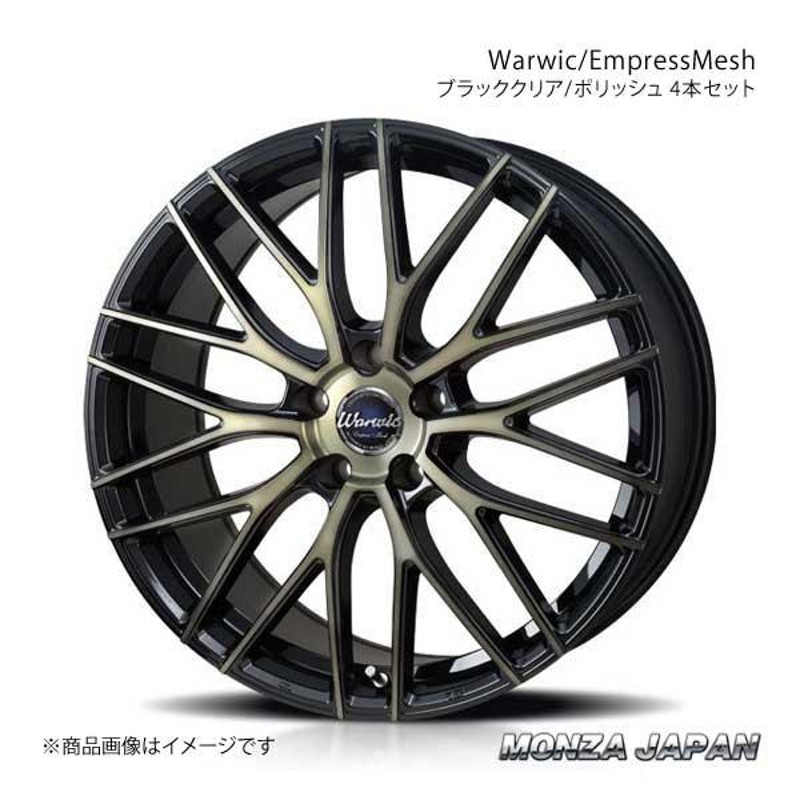 MONZA JAPAN Warwic/EmpressMesh ホイール4本 ハリアー 60系【17 ...