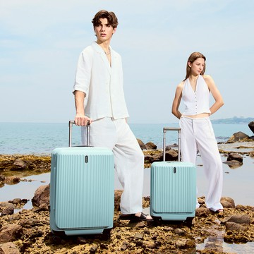 eminent 品牌旗艦館 - 28吋 Alfred上掀式可擴充防爆拉鍊行李箱 KK50-2