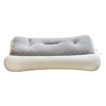 HONDONI 日式反牽引護頸止鼾枕 Z8BW  白色 + 灰色  40 x 60cm  1個