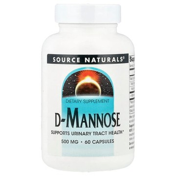 Source Naturals, D-甘露糖補充劑，500毫克，60粒
