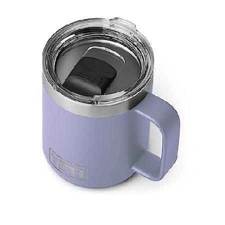 YETI Rambler 10 oz Stackable Mug, Vacuum Insulated, Stainless Steel with MagSlider Lid, Cosmic Lilac