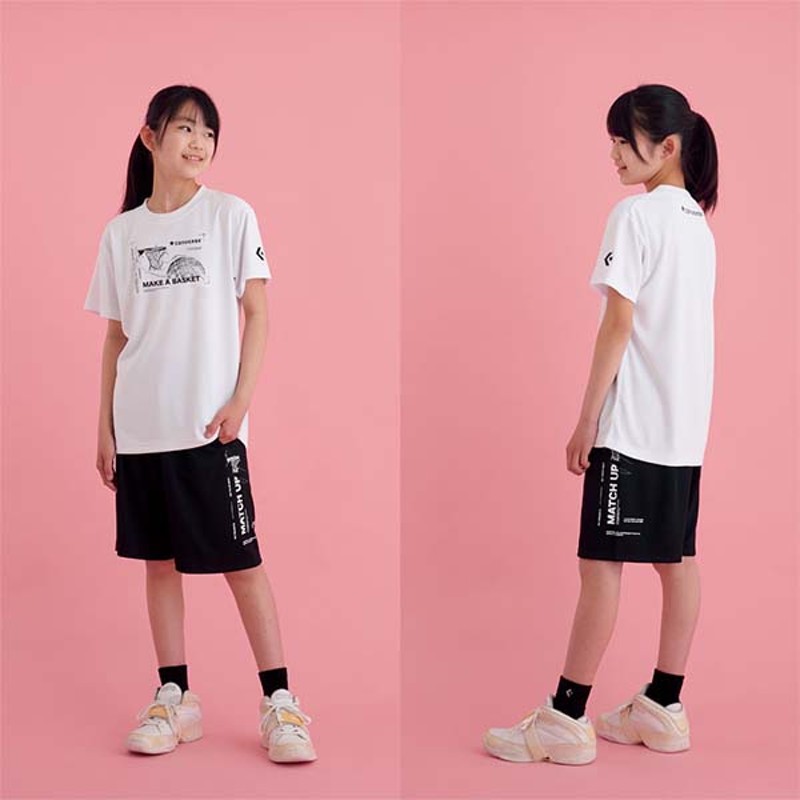 コンバース 練習着 抱ける バスケット Tシャツ