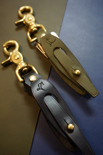 手工皮革－軍系掛腰鎖匙扣 鑰匙扣 Key Chain/ Key Holder