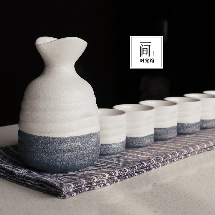 日式和風清酒小酒壺陶瓷酒具套裝白酒黃酒小酒杯父親節分酒器