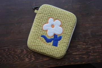 電子閱讀器保護袋 保護包 小花 刺繡