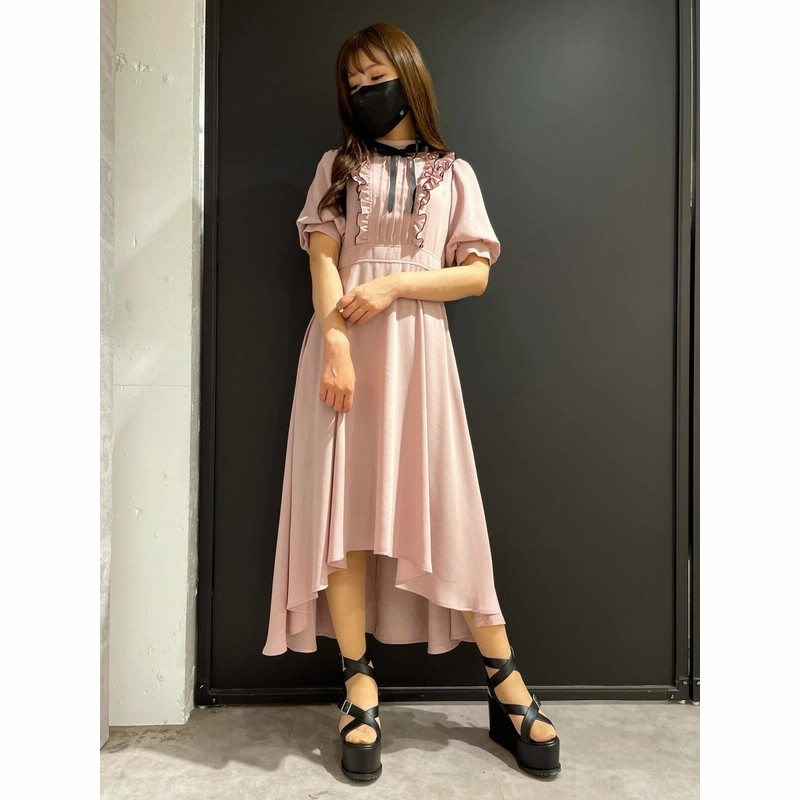 公式 Eatme イートミー ラッフルイレヘムワンピース 通販 Lineポイント最大get Lineショッピング