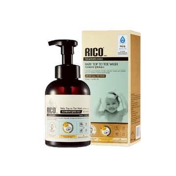 【RICO baby】金盞花top to toe寶寶洗髮沐浴慕斯（500ml*3入組）_廠商直送