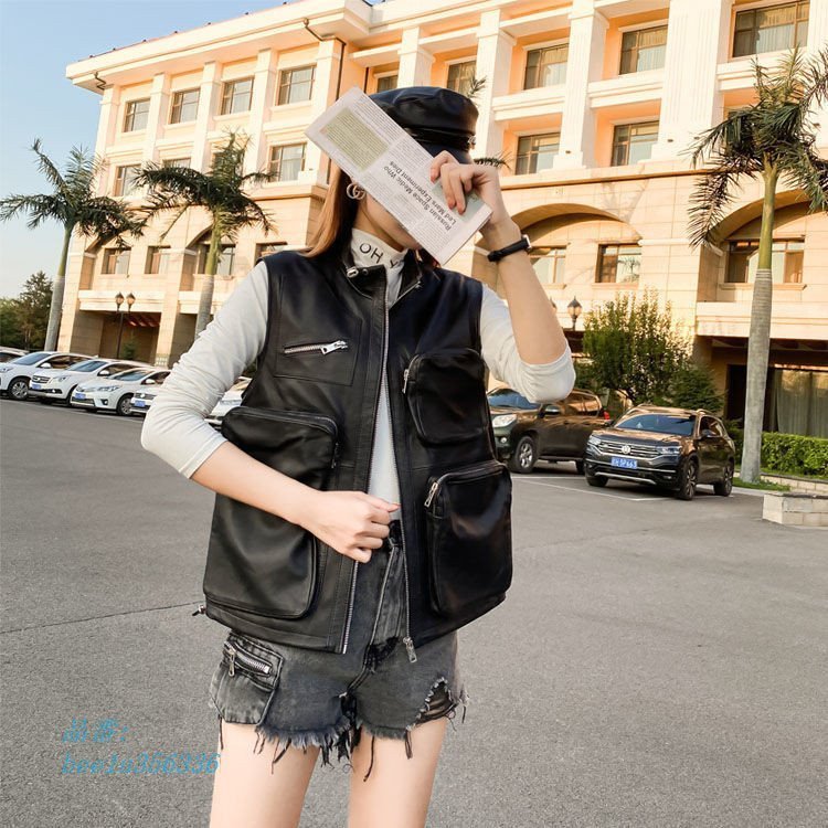 メール便指定可能 羊革 ベスト | iuggu.ru