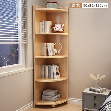 HappyLife 全實木五層轉角櫃 Y11788