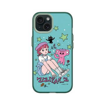 iPhone 15 Clear 憂墨綠 - 子凡 Zzifan_z - kawaii
