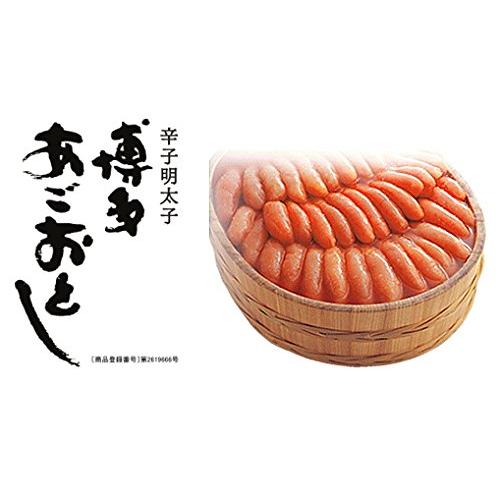 博多あごおとし 500ｇ 辛子明太子 化粧箱入り・あごおとし500ｇ・