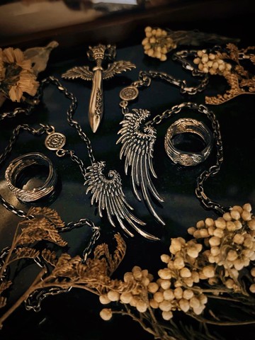 【圖騰系列】路西法 Lucifer 925純銀/情人對飾 (不含鍊)