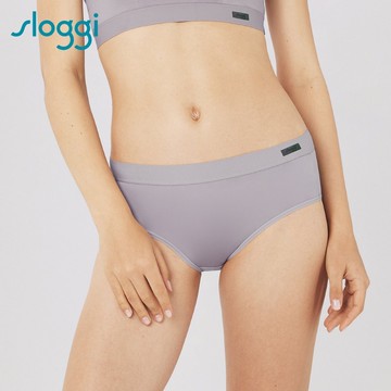 sloggi-BASIC SPORTY運動系列中腰內褲 玫瑰灰褐｜87-2389UQ