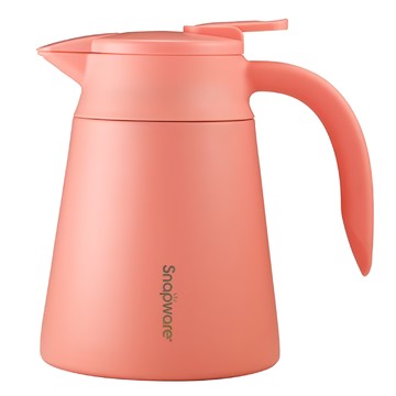 Corelle Brands 康寧餐具 Snapware 陶瓷不鏽鋼真空保溫壺  粉色  1.13L  1個