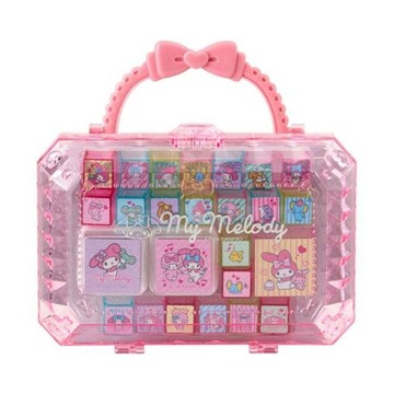 小禮堂 Sanrio 三麗鷗 美樂蒂 印章組附造型手提盒 L (2026)