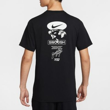 NIKE 耐吉 休閒穿搭 基本款 T恤 男 運動上衣 休閒短袖上衣-黑色系 AS M NSW TEE CLUB SSNL 2 SU25-HJ0731010