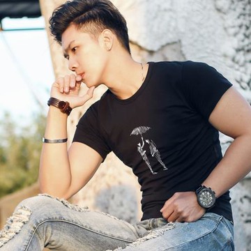 透氣修身t恤男短袖肌肉健身兄弟運動潮緊身體恤休閑跑步籃球訓練