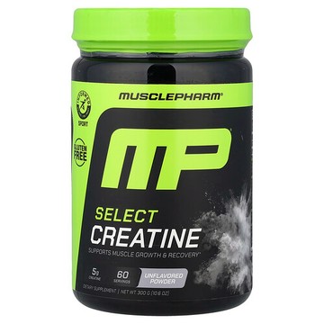 MusclePharm, Essentials，Select 肌酸，原味，10.6盎司（300 克）