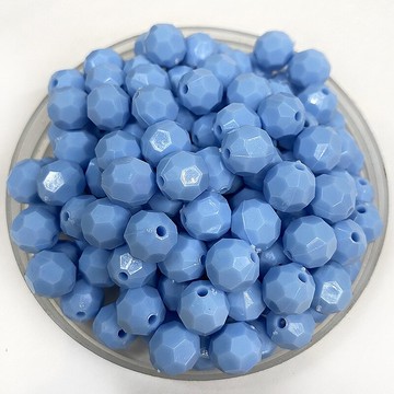 克力泫雅風實色角珠 彩色32切面珠手工串珠材料包包編織散珠6
