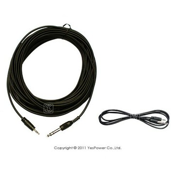 【來電優惠】SG-03 音源線 立體聲6.3公-3.5公 /機器鉚合(molding)/0.9米-3米 /4mm線徑 /台灣製