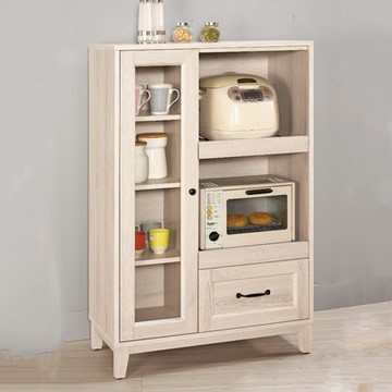 MUNA家居 雪莉2.5尺餐櫃/碗盤櫃 75X40X120cm