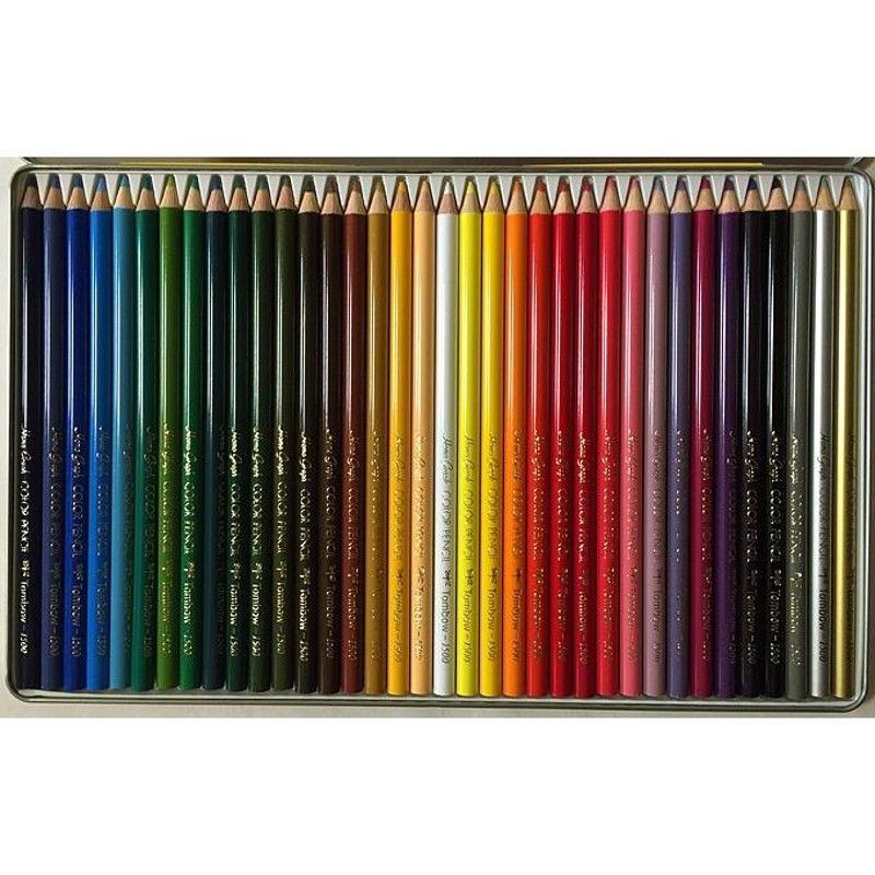 トンボ鉛筆 色鉛筆 COLOR PENCILS 36色 - インテリア