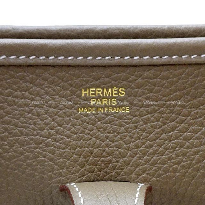 HERMES エルメス エヴリン(エブリン) 29 PM エヴリン3 エトープ (エトゥープ) トリヨンクレマンス ゴールド金具 ショルダーバッグ  B刻印 新品 | LINEショッピング