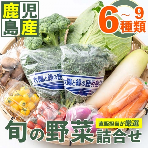 No.788 旬の野菜の詰め合わせ(6～9種類)