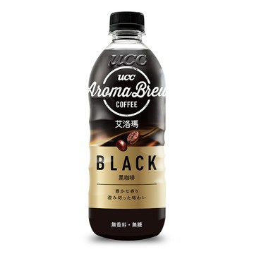 UCC AROMA BREW 艾洛瑪黑咖啡500mlx24入